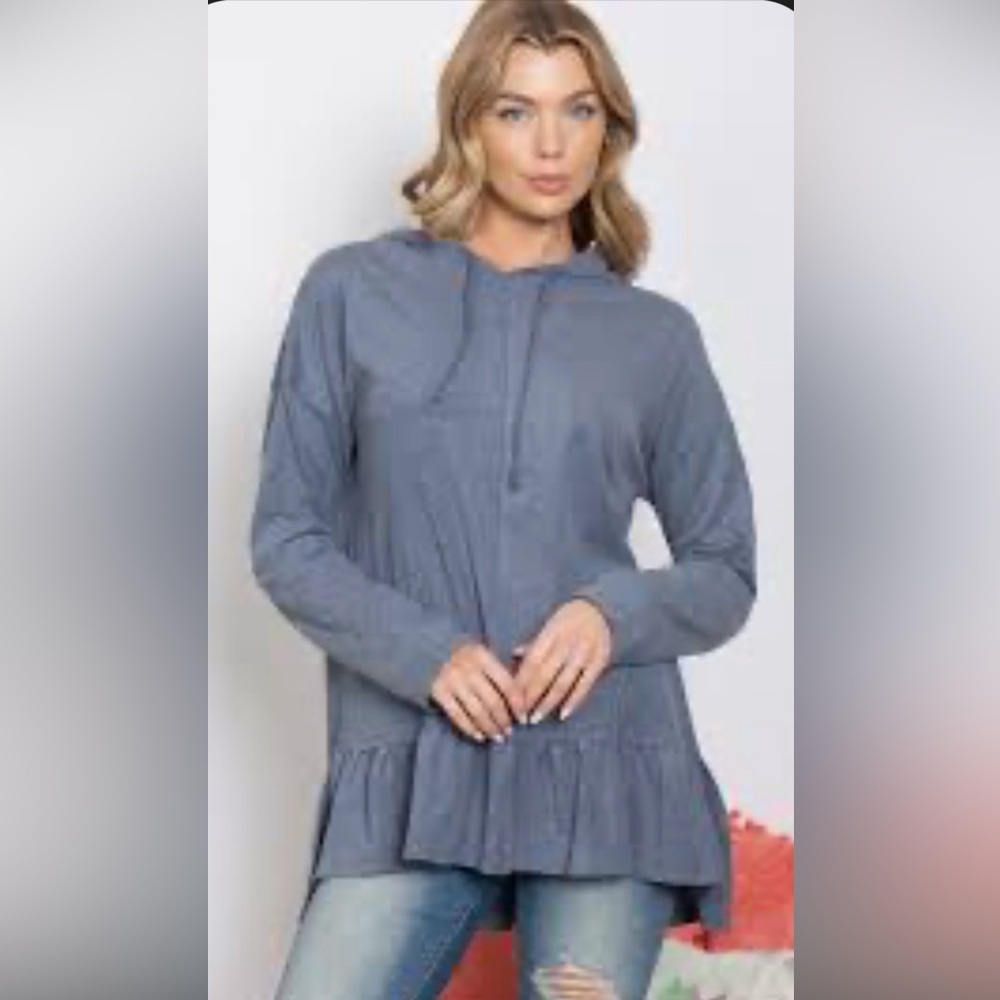 Alex and Parker Hoodie Sweatshirt Size Medium - Picture 1 of 7